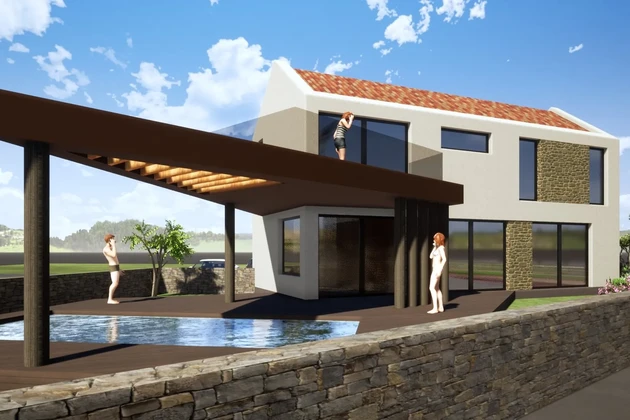 Istrie, Poreč – Moderní nový dům s bazénem poblíž Vrsaru