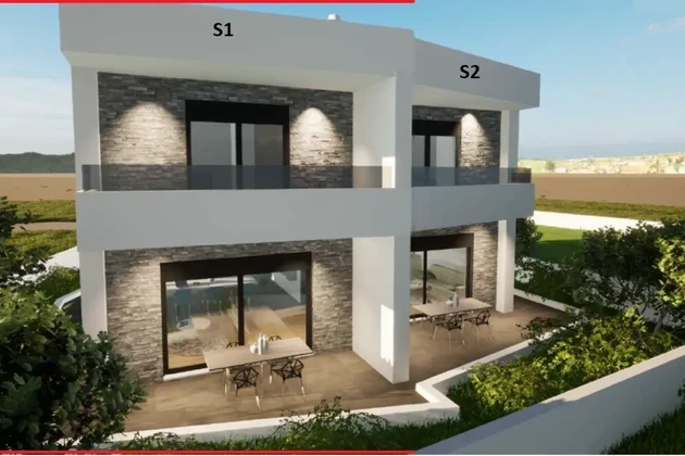Vodice - OBRA NUEVA casa S1 en una zona tranquila, a 600 m de la playa