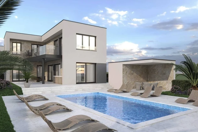 Villa de lujo en venta en Vodnjan cerca del mar en Croacia