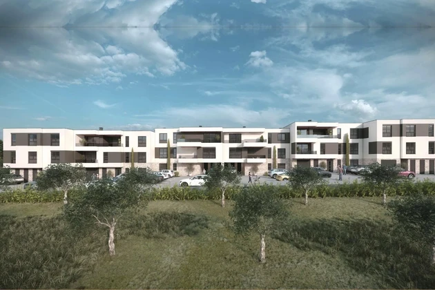 Pula, Kaštanjer, modern penthouse in a new building, 2nd floor, 117.77 m², prime location