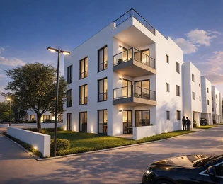 Neubau | 2-Zimmer-Wohnung + Wohnzimmer + Dachterrasse