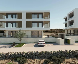 Zadar, Vinjerac, dvosoban stan C3, pogled na more, 1. kat