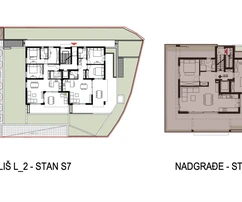 Penthouse à vendre avec vue panoramique sur Kaštela en Croatie