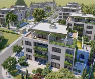 Penthouse na prodej v Kaštele s panoramatickým výhledem v Chorvatsku