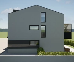 Poreč, Istrie – Moderní podkrovní apartmán s výhledem na moře