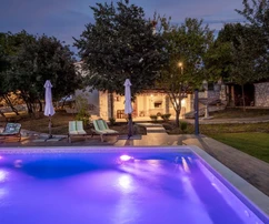 Istria, Nedešćina: Zrekonštruovaný kamenný dom s bazénom