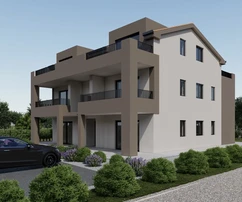 Ladrovići, Istrie: Moderní apartmány s výhledem na bazén