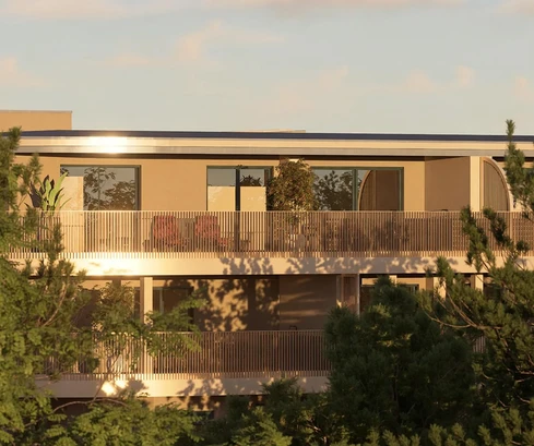 Istria, Umag, luxusný apartmán na druhom poschodí s vlastnou terasou