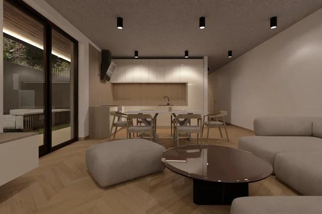 Opatija, Ičići, luxury apartment in an exclusive new building, panoramic sea view
