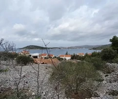 Rogoznica, Ljoljinica, parcela edificable de 919 m2, a 200 m del mar, vista