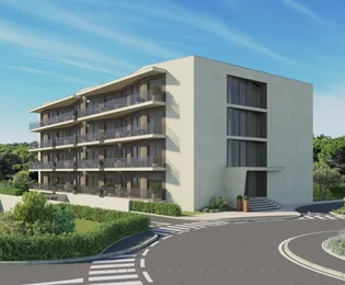 Istrie, Poreč – Penthouse moderne avec vue sur la mer