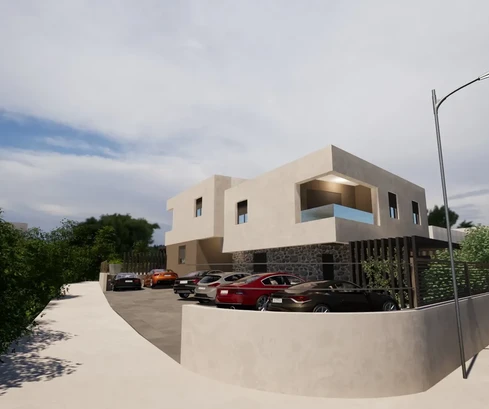 Vodice - apartamento de dos habitaciones S4, 70,32 m², cerca del centro