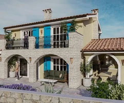 Impresionante villa con piscina en venta en Krk, Croacia