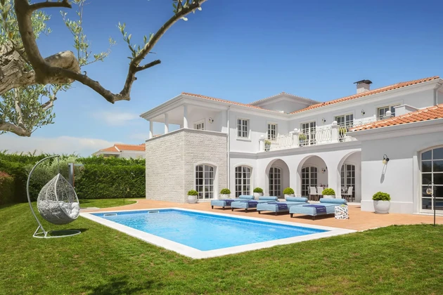 Poreč, Istria: Elegancka willa z widokiem na morze i winnice