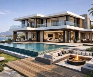 Zadar, Rtina, luksuzna villa s panoramskim pogledom na more