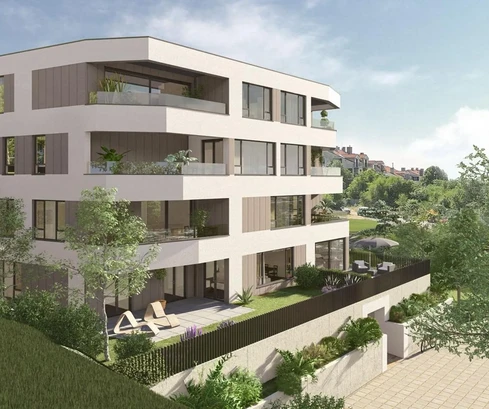 Kastav, Resetari, Blue Horizon Residence, appartamento trilocale attraente, edificio nuovo, 80 m²