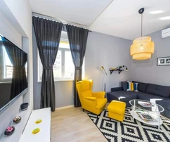 Zadar, Branimirovo pobřeží, moderní apartmán ve výborné lokalitě s výhledem na moře