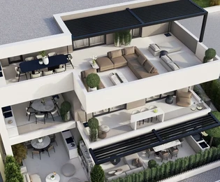 Трогир, 1-комнатная квартира, 51 м², 1-й этаж, большая лоджия, новостройка, отличное расположение