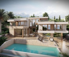 Terreno edificable atractivo con permiso de construcción - Preko, isla de Ugljan
