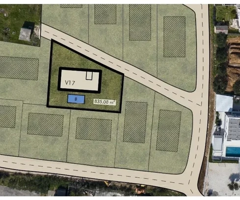 Kaštel Novi, Rudine, terreno edificabile 835 m2