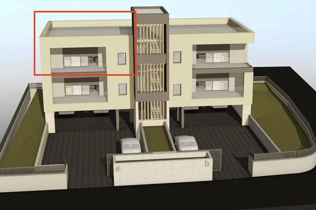 Vodice, exkluzívny penthouse s terasou na streche v luxusnej novej výstavbe