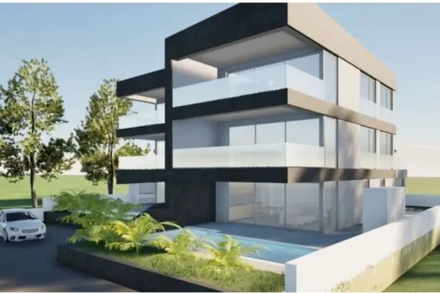 Terrain constructible, 908 m², Pag-Novalja, projet pour 6 appartements
