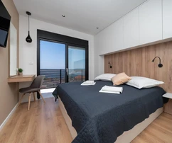 Two-level apartment with a pool for sale in Makarska in Croatia