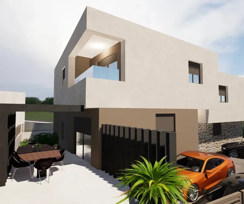 Vodice - rez-de-chaussée, appartement deux pièces avec jardin
