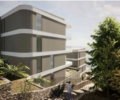 Modern háromszobás apartman eladó Kačjakban Horvátországban