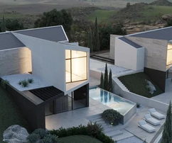 Isztria, Pican, luxus, modern és minőségi villa új építésű házban - csendes helyen