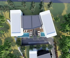 Villa de lujo con vista al mar en venta en Seget, Croacia