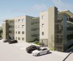 Istria, Tar: Moderný byt s balkónom a bazénom