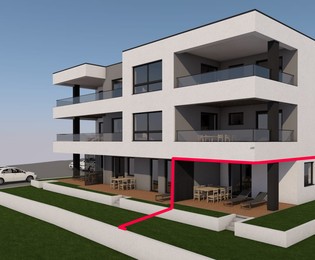 SPRZEDANY - Mieszkania na sprzedaż w Vodicach w Chorwacji