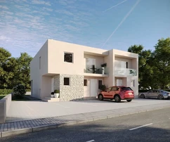 Vodice - NEUBAU: Maisonettewohnungen mit Garten, 300 m vom Strand entfernt