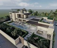 Villa with a swimming pool for sale in the Zemunik Donji neighborhood in Croatia