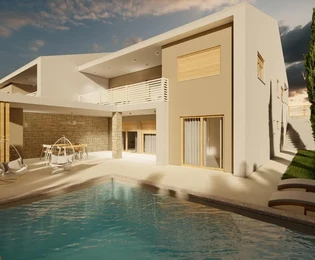 Moderne Villa mit Pool in Vodnjan zu verkaufen in Kroatien