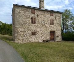 Istra, Buje: Casa in pietra ristrutturata con vista mare