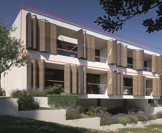 Vodice, ekskluzywny penthouse z tarasem na dachu i panoramicznym widokiem