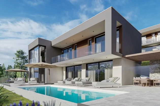 Vinišće, villa di lusso 226 m2 con piscina e vista mare