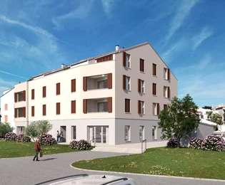 Grad Cres, Centro, appartamento trilocale in ottima posizione, NUOVA COSTRUZIONE