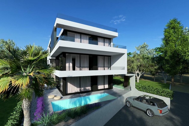Modern Apartments with Sea View Near Zadar