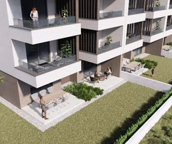 Istria, Pula: Luxusny penthouse garaz terasy