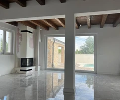 Stone villa with pool for sale in Vrsi in Croatia