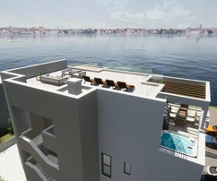 Penthouse na prodaju u Okrugu s pogledom na more