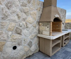 Pag, Povljana, apartament z basenem, 350 m od morza