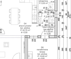 Moderný radový dom na predaj v Novigrade v Chorvátsku