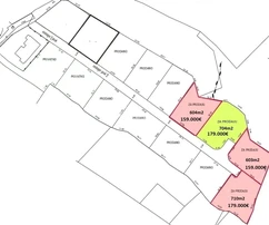 Srima, Vodice – działka budowlana 710 m², 550 m od plaży