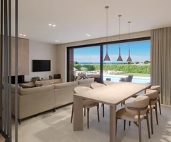 Doppelhaushälfte mit Pool in Kaštelir zu verkaufen in Kroatien