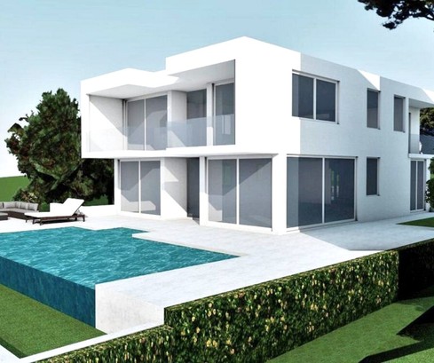 Lujosa villa en Čiovo con piscina, garaje, cerca de las playas