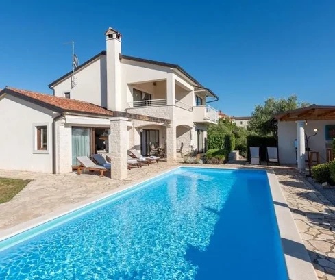 Višnjan, Istria – Luxusná vila s panoramatickým výhľadom